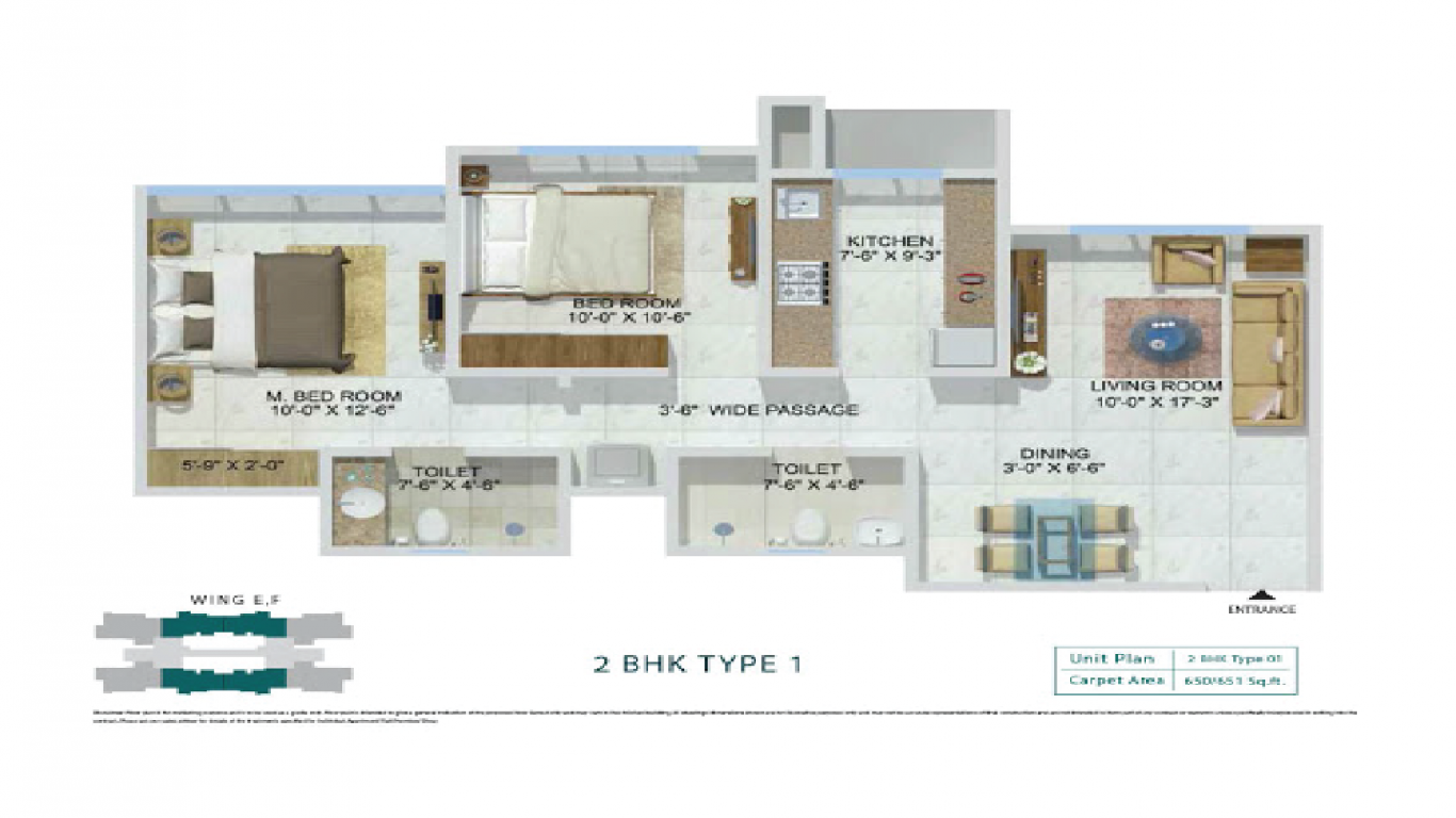 Sheth Zuri Offers 2 & 3 BHK Starting 1.39 Cr Majiwada T